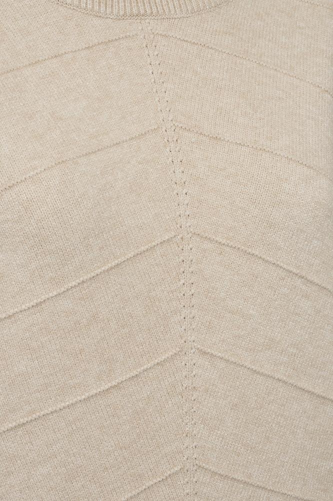 FQCLAURA PULLOVER 202294 MOONBEAM MELANGE